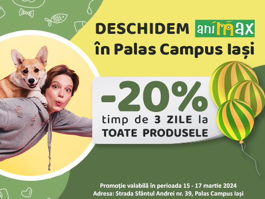 🐾 MAREA DESCHIDERE ANIMAX PALAS CAMPUS IASI 🐾