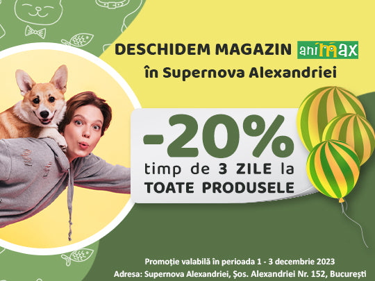 🐾 MAREA DESCHIDERE ANIMAX SUPERNOVA ALEXANDRIEI BUCURESTI 🐾