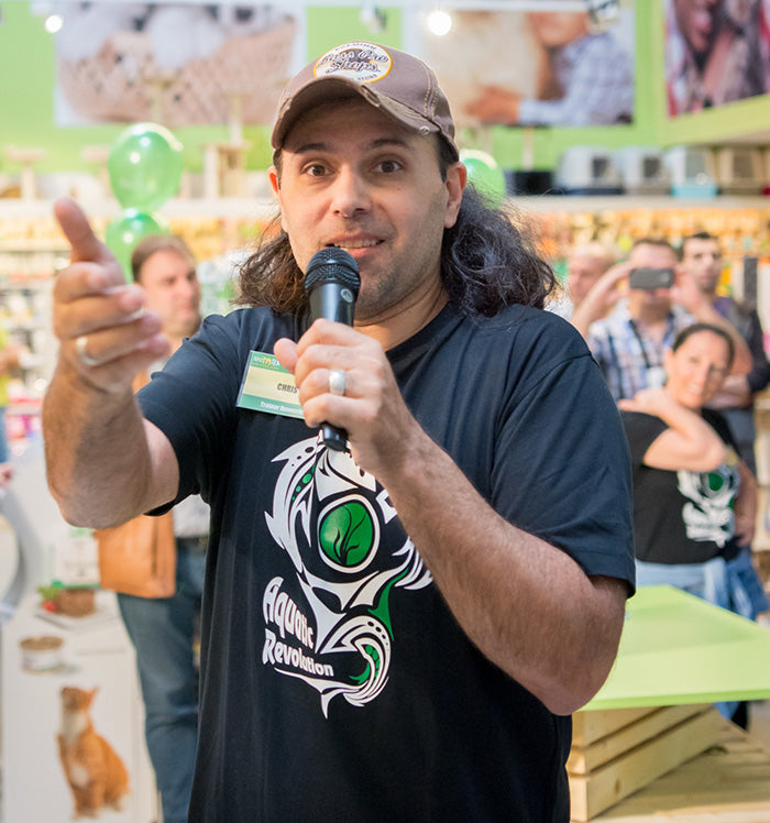 Demonstratie de amenajare nano acvarii in magazinul Animax din Bucuresti Vulcan Value Center