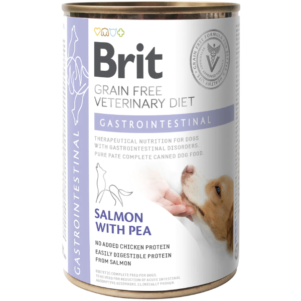 Hrana umeda pentru caini Brit Grain Free VD Gastrointestinal 400g - Animax