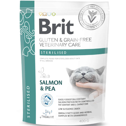 Hrana uscata pentru pisici Brit Grain Free VD Sterilised 400g