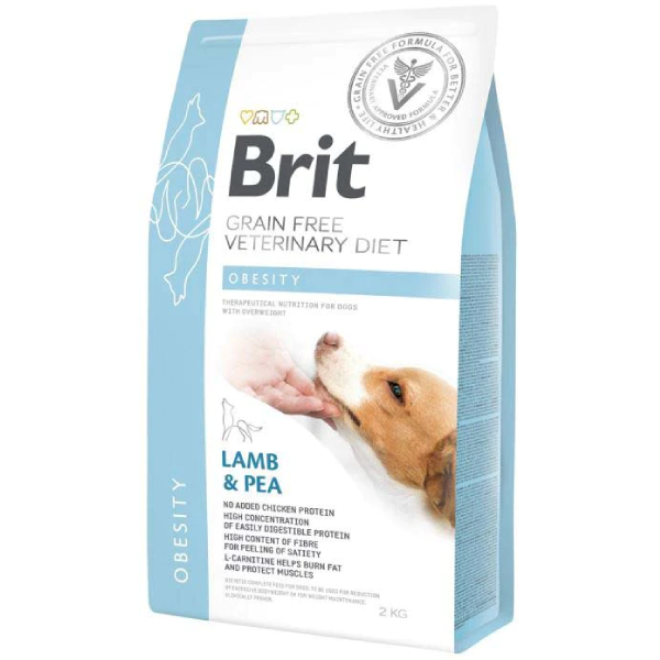 Hrana uscata pentru caini Brit Grain Free VD Obesity 2kg - Animax