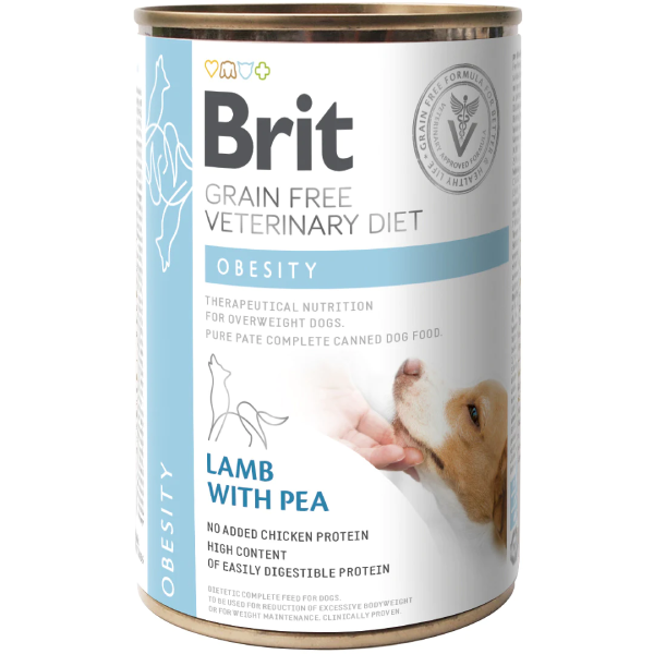 Hrana umeda pentru caini Brit Grain Free VD Obesity 400g - Animax