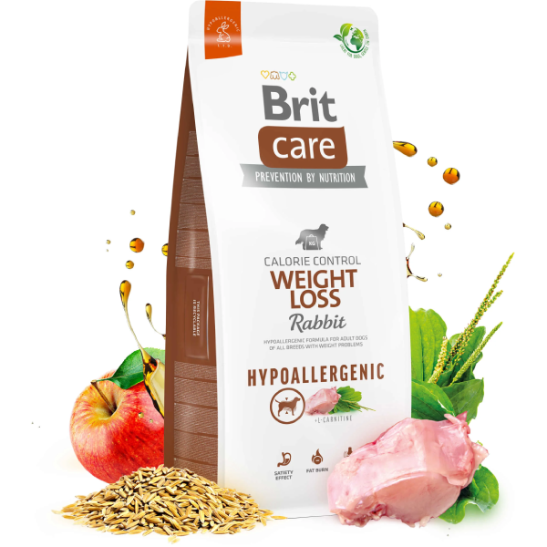 Hrana uscata pentru caini Brit Care Hypoallergenic Weight Loss 12kg