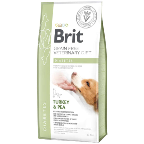 Hrana uscata pentru caini Brit Grain Free VD Diabetes 12kg