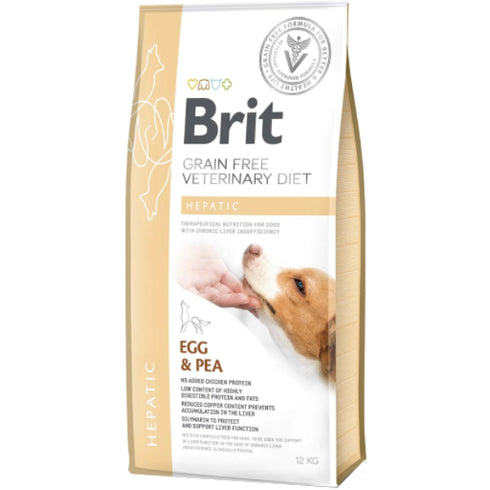 Hrana uscata pentru caini Brit Grain Free VD Hepatic 12kg