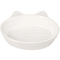 Bol pentru pisici Flamingo Gizmo Alb 13cm 170ml