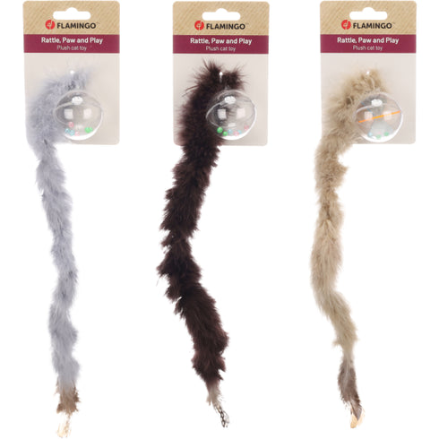 Jucarie pentru pisici Flamingo Brett Boa Ball 48cm