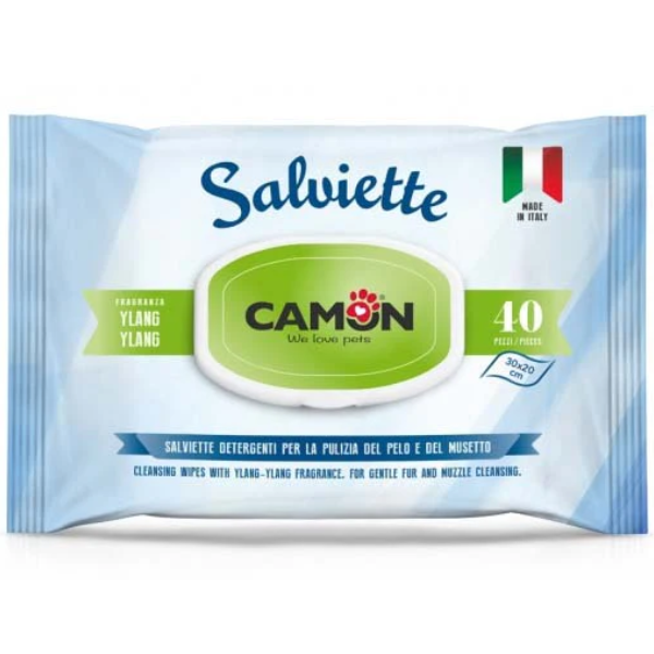 Servetele umede cu aloe vera si Ylang-Ylang Camon CAM-LA010 40buc