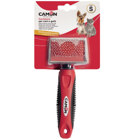 Perie pentru caini si pisici Camon S 6X4.5 cm
