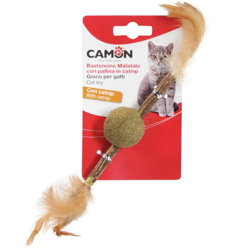 Jucarie pentru pisici Camon Bila Matatabi 30cm