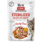 Hrana umeda pentru pisici Brit Care Grain Free Sterilized Fileuri in sos cu rata 85g