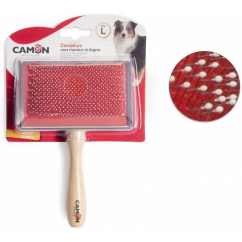 Perie cu maner din lemn Camon CAM-B781/D 12.5x8cm