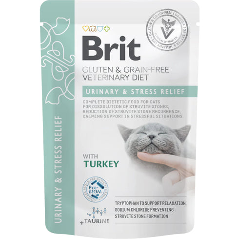 Hrana umeda pentru pisici Brit Grain Free VD Dizolvare struviti 85g
