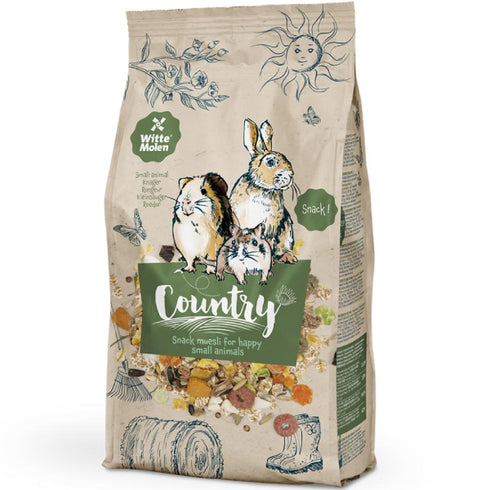 Hrana uscata pentru rozatoare mici Witten Molen Country Snack 800g