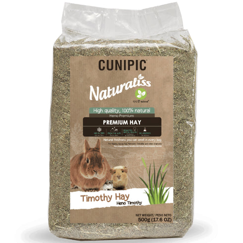 Fan pentru rozatoare Cunipic Timothy Naturaliss 500g