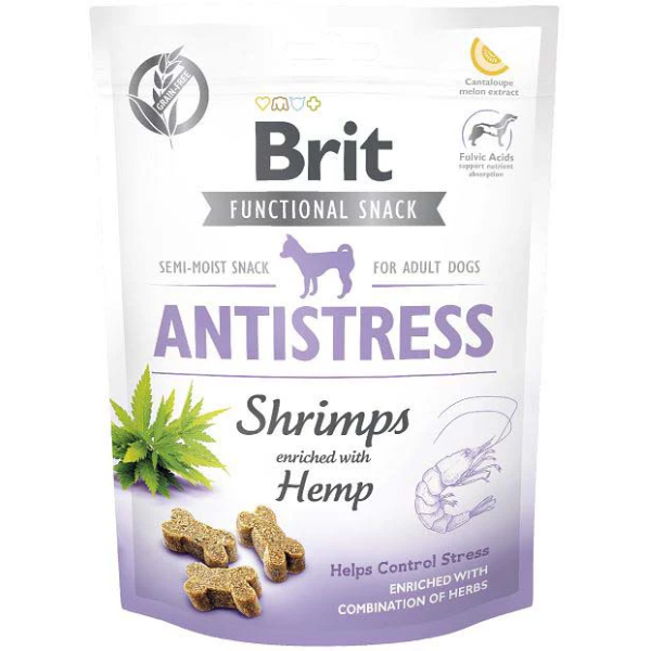 Recompensa pentru caini Brit Care Antistress Creveti 150g