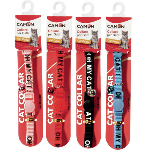 Zgarda pentru pisici Camon Oh My Cat 10x300mm