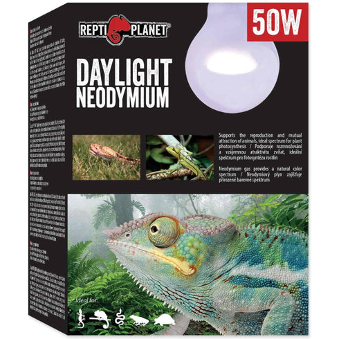 Bec pentru terariu ReptiPlanet Daylight Neodymium 50W