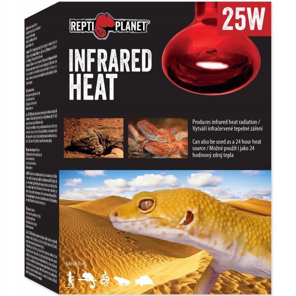 Bec pentru terariu ReptiPlanet Infrared Heat 25W