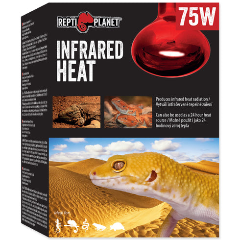 Bec pentru terariu ReptiPlanet Infrared Heat 75W