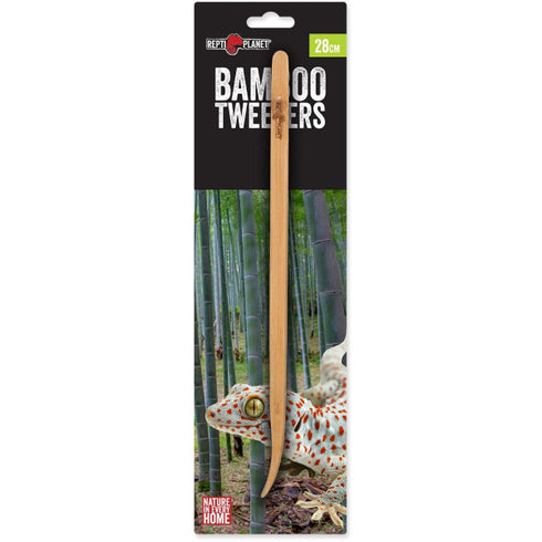 Penseta din bambus pentru terariu ReptiPlanet Bamboo 28cm