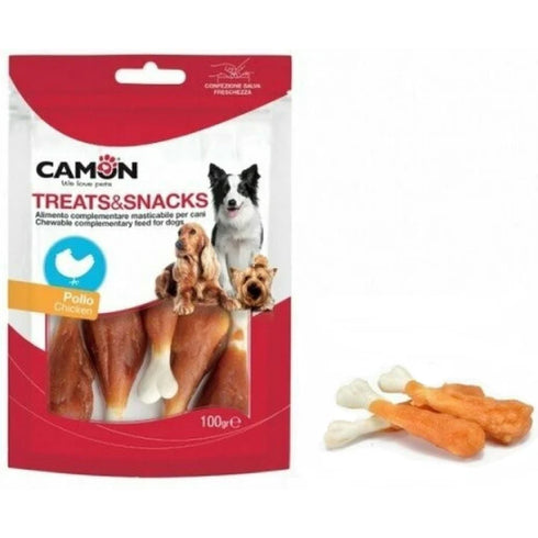 Recompense pentru caini Camon Copanele Pui 100g