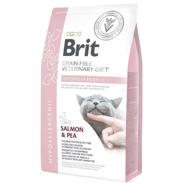 Hrana uscata pentru pisici Brit Grain Free VD Hypoallergenic 5kg