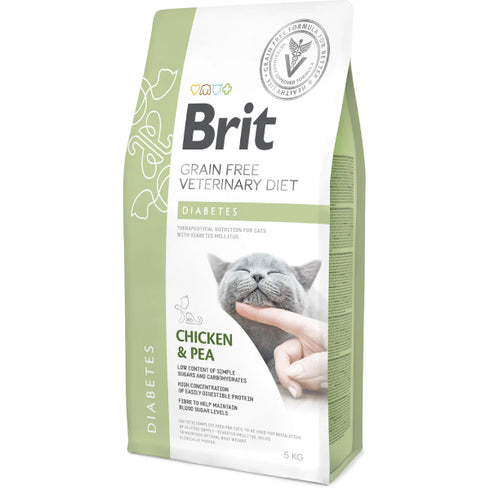 Hrana uscata pentru pisici Brit Grain Free VD Diabetes 5kg