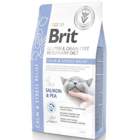 Hrana uscata pentru pisici Brit Grain Free VD Calm&Stress 5kg