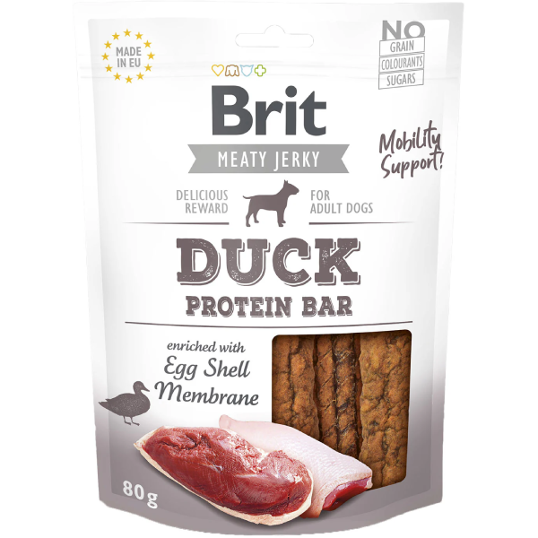 Recompense pentru caini Brit Jerky Baton proteci cu rata 80g