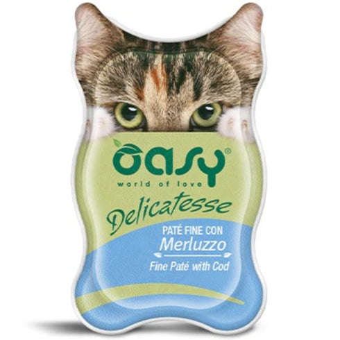 Hrana umeda pentru pisici Oasy Delicat Cod 85g