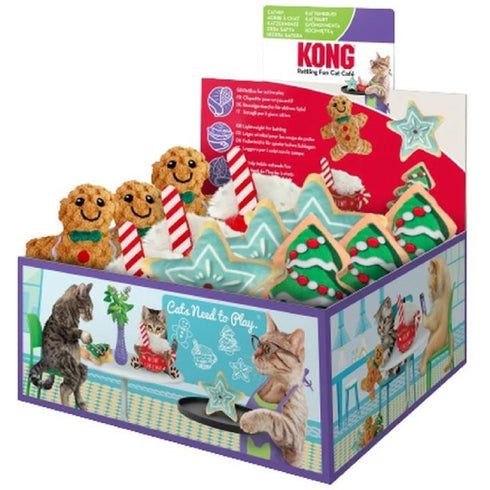 Jucarie pentru pisici Kong Holiday Scrattles Cafe 1 buc
