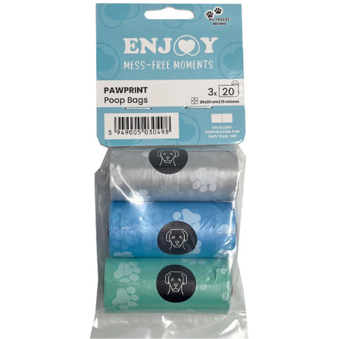 Pungi igienice Enjoy Pawprint 3 Role