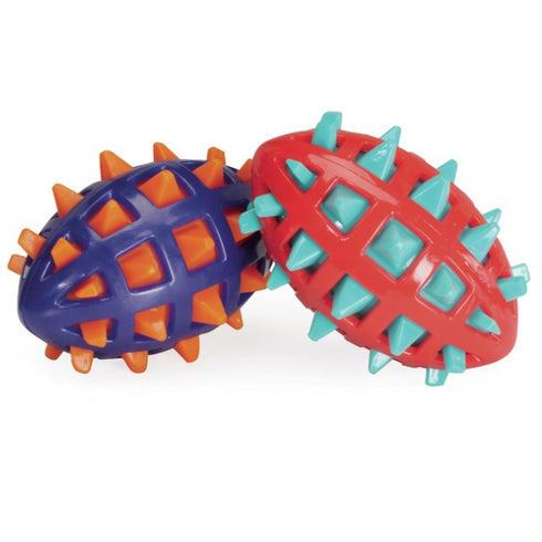 Jucarie pentru caini Camon CAM-AD0483 Minge cu tepi si sunet 13cm