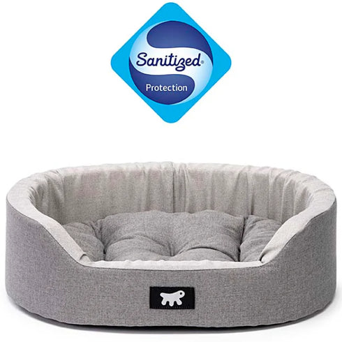 Culcus pentru caini si pisici Ferplast Dandy Sanitized Grey 80 x 55 x 18cm