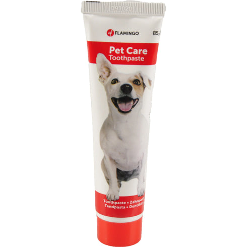 Pasta de dinti pentru caini Flamingo 85g