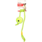 Jucarie pentru caini Flamingo Smash Minge tenis cu sfoara galbena 6cm