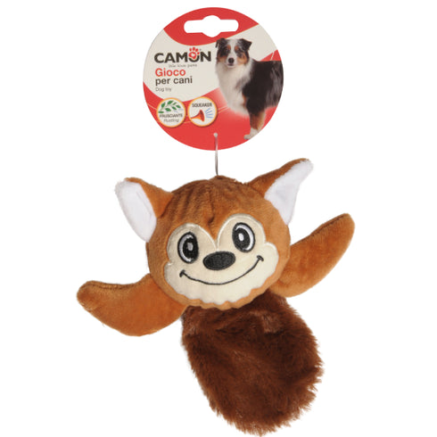 Jucarie pentru caini Camon Caine Polyester cu scartait 20cm