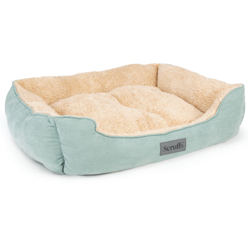 Culcus pentru caini Scruffs Cosy Box M Verde 60x50cm