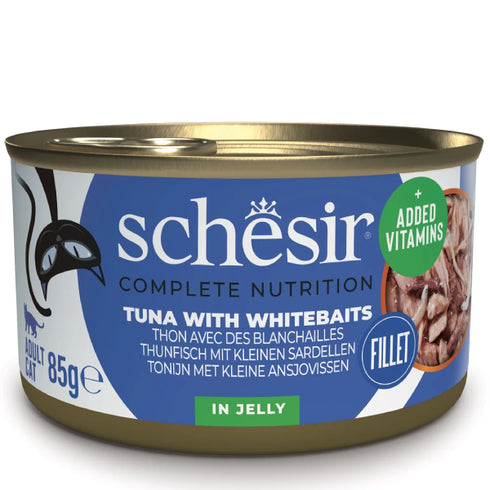 Hrana umeda pentru pisici Schesir Ton, Ansoa Jelly 85g