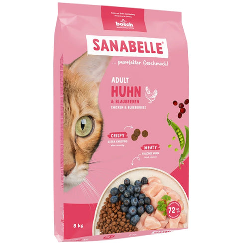 Hrana uscata pentru pisici Sanabelle Pui 8kg