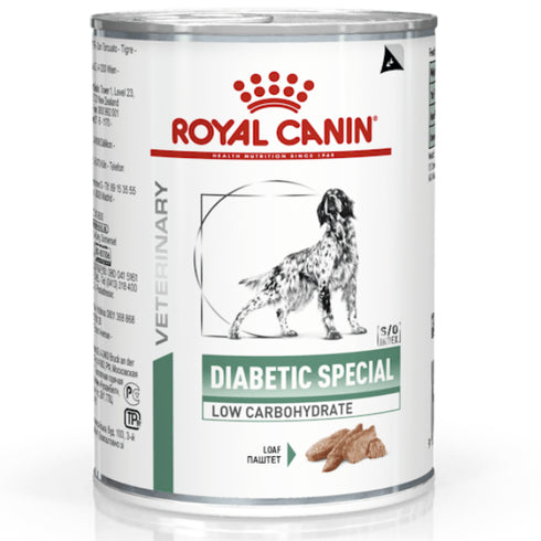 Hrana umeda pentru caini Royal Canin VHN Diabetic Special Low Carb 410g