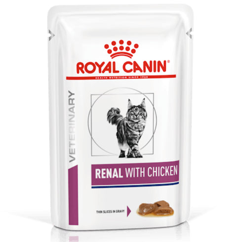 Hrana umeda pentru pisici Royal Canin VHN Renal Pui 85g