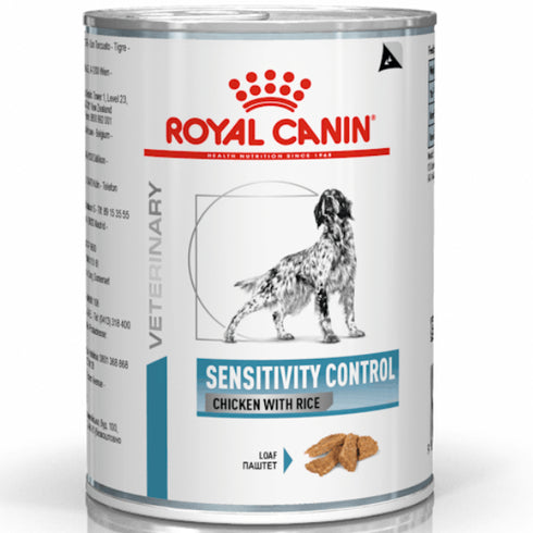 Hrana umeda pentru caini Royal Canin VHN Sensitivity 410g