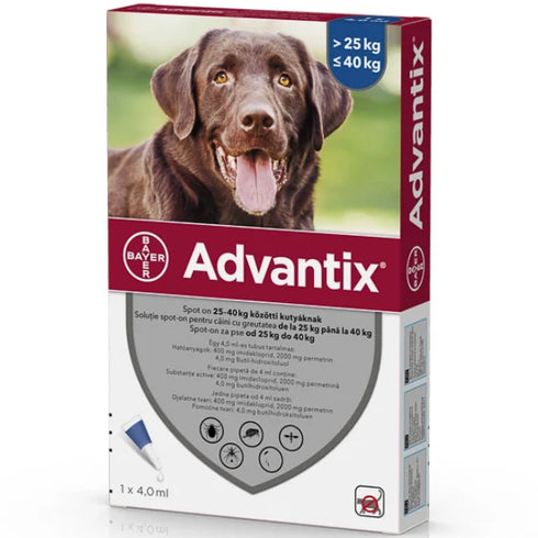 Advantix 400 (25-40kg) - 1 Pipeta