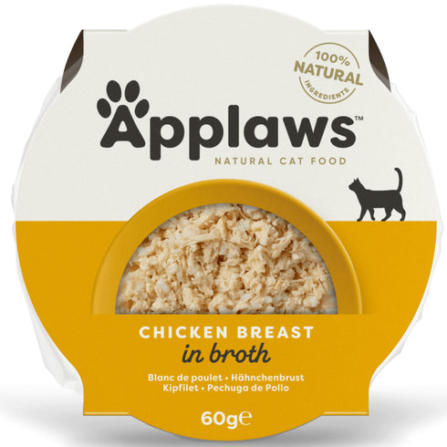 Hrana umeda pentru pisici Applaws Piept de pui si orez 60g
