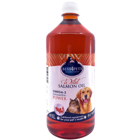 Ulei de somon salbatic Best4Pets 1L