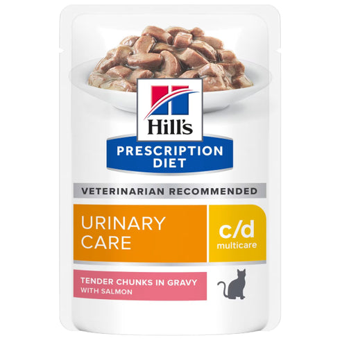 Hrana umeda pentru pisici Hill's PD Urinary Care C/D Somon 85g