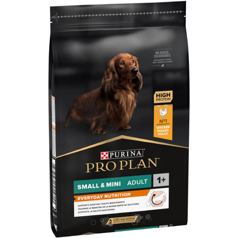 Hrana uscata pentru caini PRO PLAN® EVERYDAY NUTRITION Adult Small & Mini Pui si Orez 7 kg